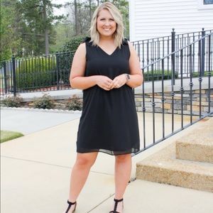 Ces Femme Black Swing Dress